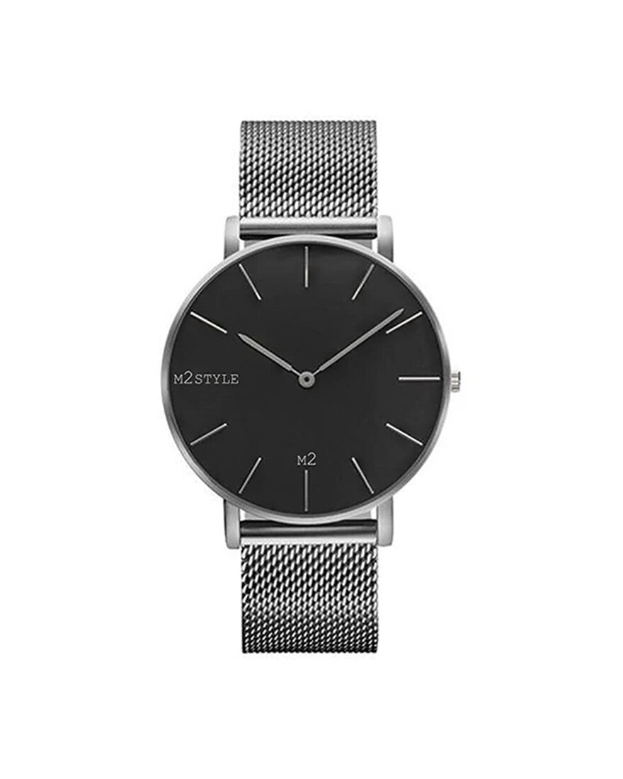 M2WATCH - SILVER BLACK