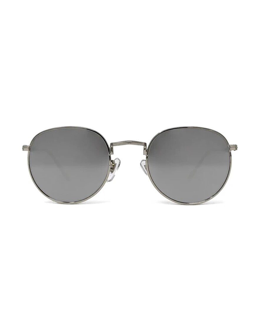 M2EYEWEAR - SILVER BLACK ROUND
