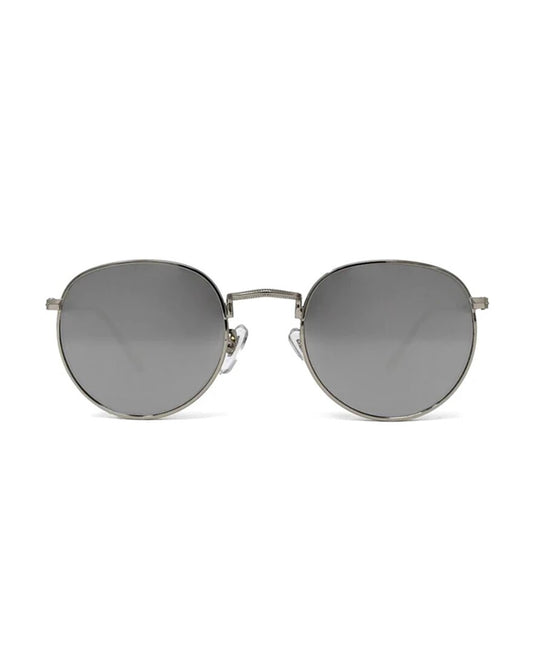 M2EYEWEAR - SILVER BLACK ROUND