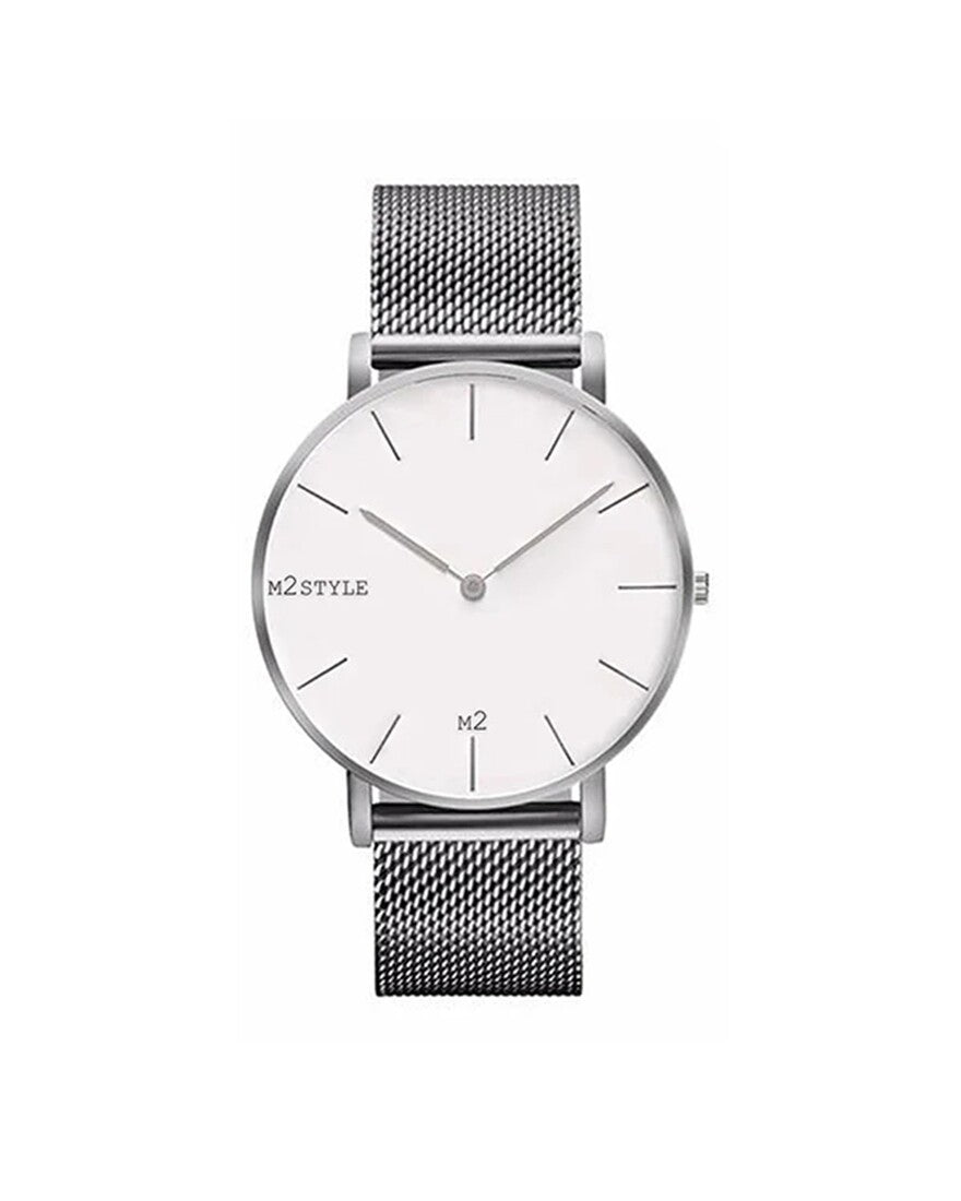 M2WATCH - SILVER WHITE