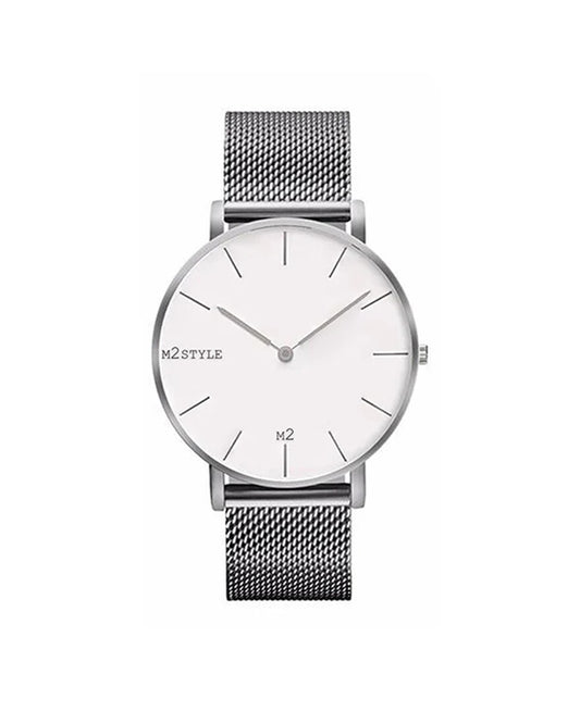M2WATCH - SILVER WHITE