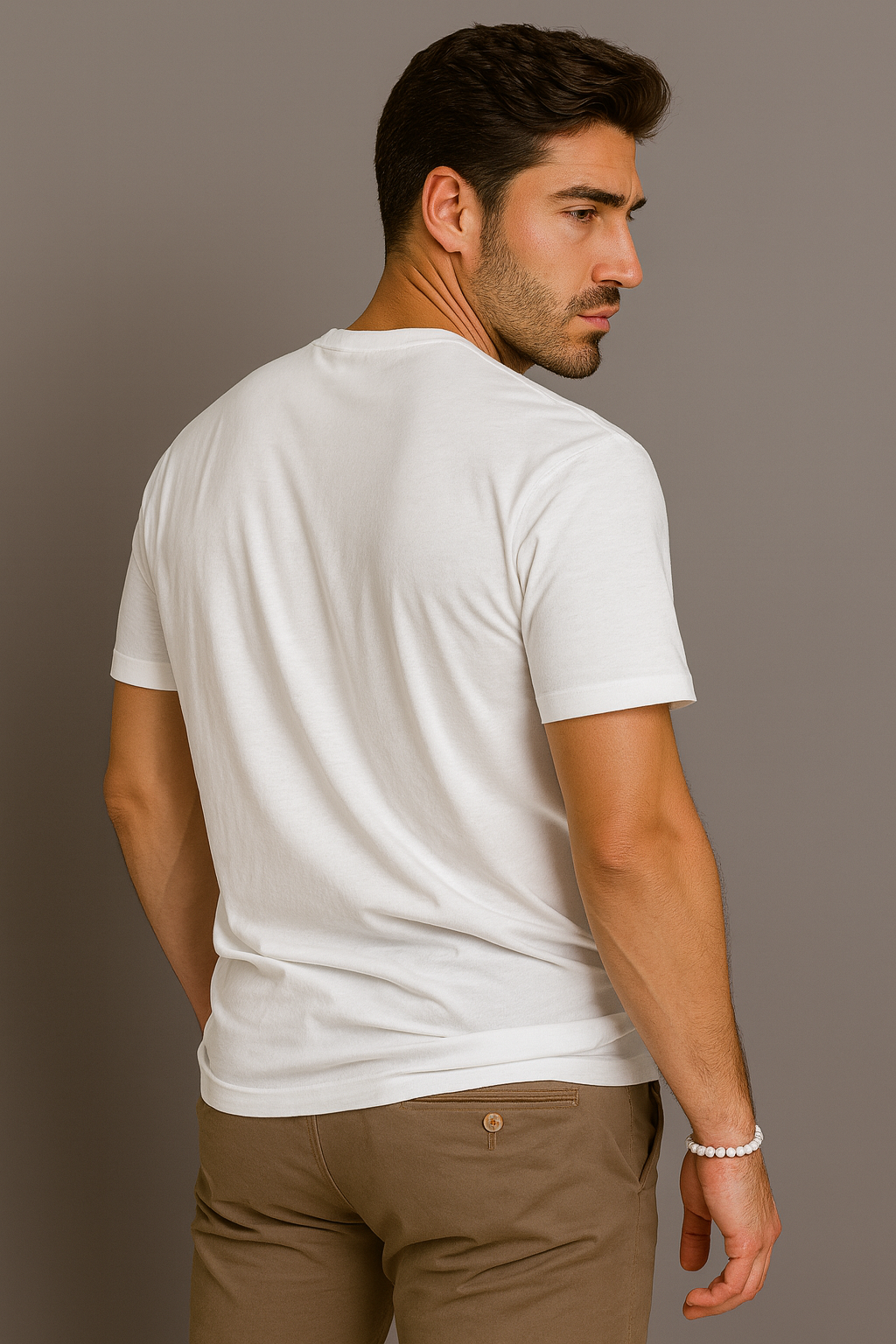 GUIN Μπλούζα T-Shirt M2Style Λευκό