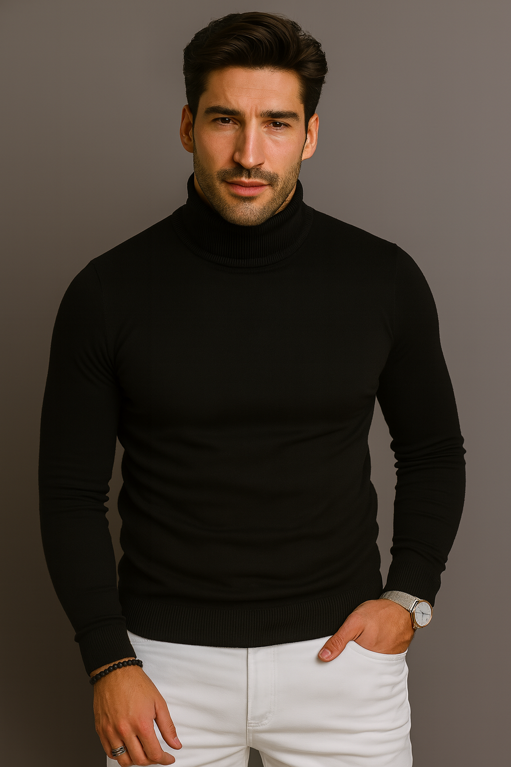 KOROS Μπλούζα Ζιβάγκο M2Style Μαύρο