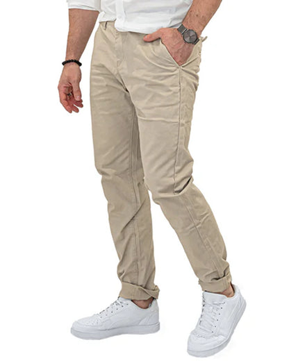 GARY Παντελόνι Υφασμάτινο M2Style Μπεζ